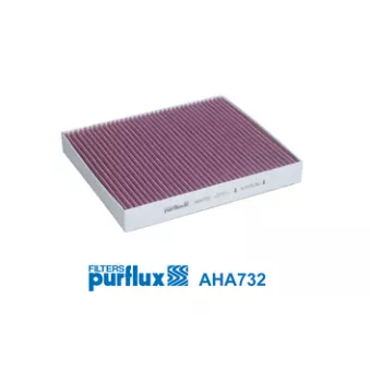 Filtre, air de l'habitacle PURFLUX AHA732