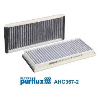 Filtre, air de l'habitacle PURFLUX AHC367-2