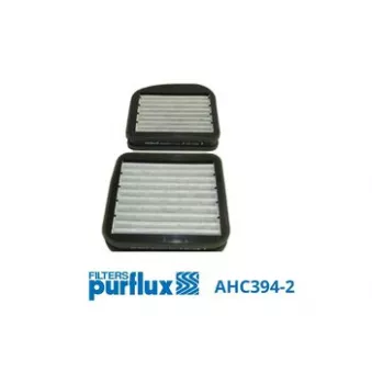 Filtre, air de l'habitacle PURFLUX AHC394-2