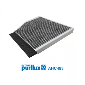 Filtre, air de l'habitacle PURFLUX AHC483