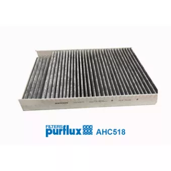 Filtre, air de l'habitacle PURFLUX AHC518