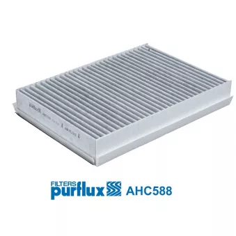 Filtre, air de l'habitacle PURFLUX AHC588