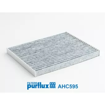 Filtre, air de l'habitacle PURFLUX AHC595