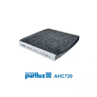 Filtre, air de l'habitacle PURFLUX AHC720