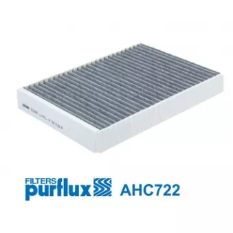 Filtre, air de l'habitacle PURFLUX AHC722