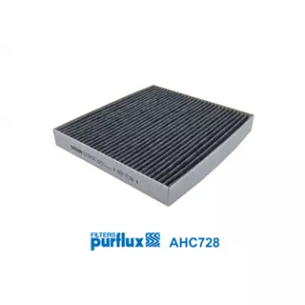 Filtre, air de l'habitacle PURFLUX AHC728