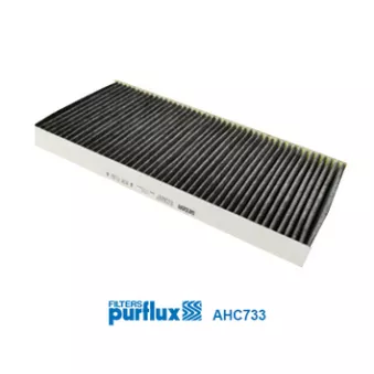 Filtre, air de l'habitacle PURFLUX AHC733