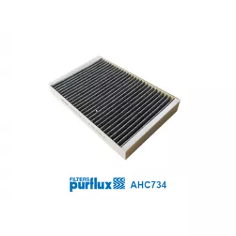 Filtre, air de l'habitacle PURFLUX AHC734