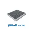 Filtre, air de l'habitacle PURFLUX AHC740 - Visuel 2