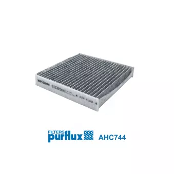 Filtre, air de l'habitacle PURFLUX AHC744