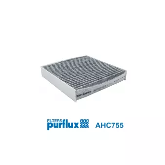 Filtre, air de l'habitacle PURFLUX AHC755