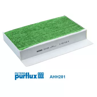 Filtre, air de l'habitacle PURFLUX AHH281
