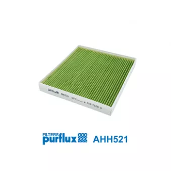 Filtre, air de l'habitacle PURFLUX AHH521