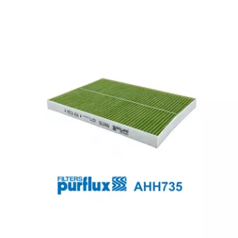 Filtre, air de l'habitacle PURFLUX AHH735