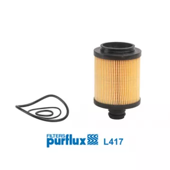 Filtre à huile PURFLUX L417