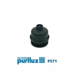 Couvercle, boîtier du filtre à huile PURFLUX P571
