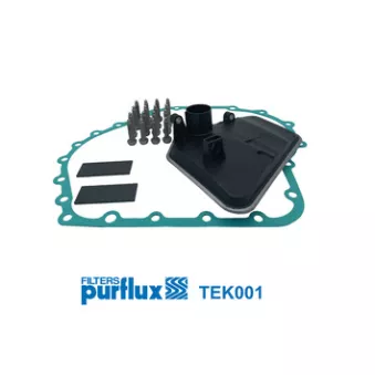 Kit de filtre hydraulique, boîte automatique PURFLUX TEK001