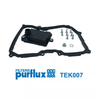 Kit de filtre hydraulique, boîte automatique PURFLUX TEK007