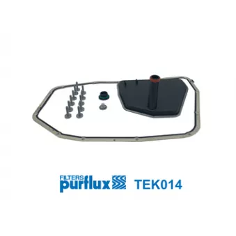 Kit de filtre hydraulique, boîte automatique PURFLUX TEK014
