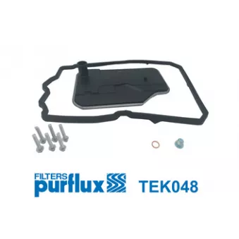 Kit de filtre hydraulique, boîte automatique PURFLUX TEK048