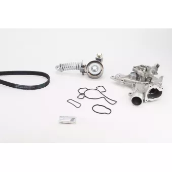 Pompe à eau+Jeu de courroie trapézoïdale à nervures CONTITECH 5PK1230WP1