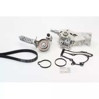 Pompe à eau+Jeu de courroie trapézoïdale à nervures CONTITECH 5PK1397WP1