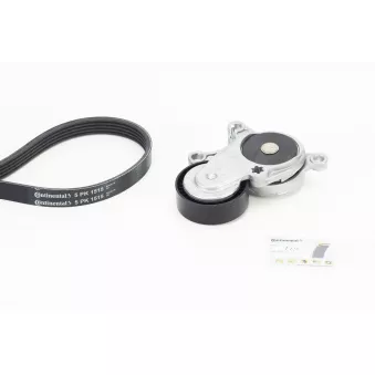 Jeu de courroies trapézoïdales à nervures CONTITECH 5PK1515K1