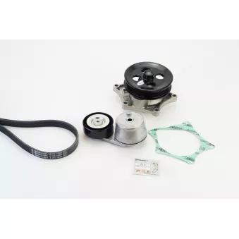 Pompe à eau+Jeu de courroie trapézoïdale à nervures CONTITECH 5PK1680WP1