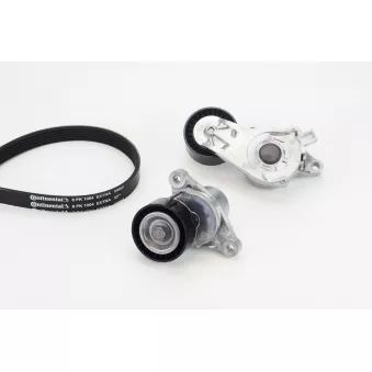 Jeu de courroies trapézoïdales à nervures CONTITECH 6PK1004 EXTRA K1