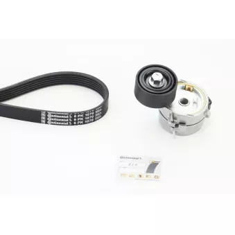 Jeu de courroies trapézoïdales à nervures CONTITECH 6PK1070K5
