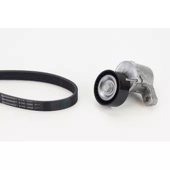 Jeu de courroies trapézoïdales à nervures CONTITECH 6PK1080K4