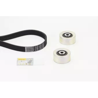 Jeu de courroies trapézoïdales à nervures CONTITECH 6PK1125K1