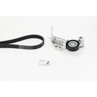 Jeu de courroies trapézoïdales à nervures CONTITECH 6PK1180K5