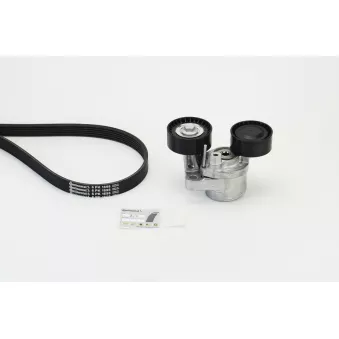 Jeu de courroies trapézoïdales à nervures CONTITECH 6PK1698K1