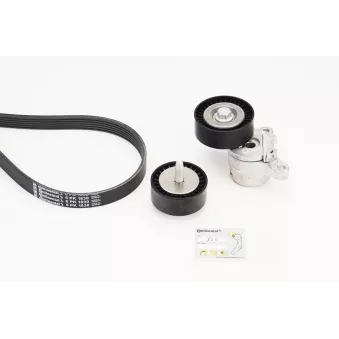 Jeu de courroies trapézoïdales à nervures CONTITECH 6PK1830K1