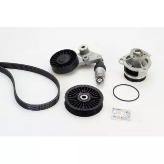 Pompe à eau+Jeu de courroie trapézoïdale à nervures CONTITECH 6PK1873WP4