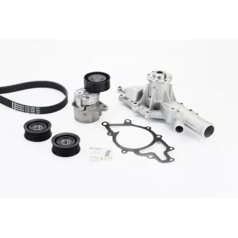 Pompe à eau+Jeu de courroie trapézoïdale à nervures CONTITECH 6PK2260WP2