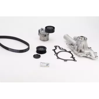 Pompe à eau+Jeu de courroie trapézoïdale à nervures CONTITECH 6PK2271WP1