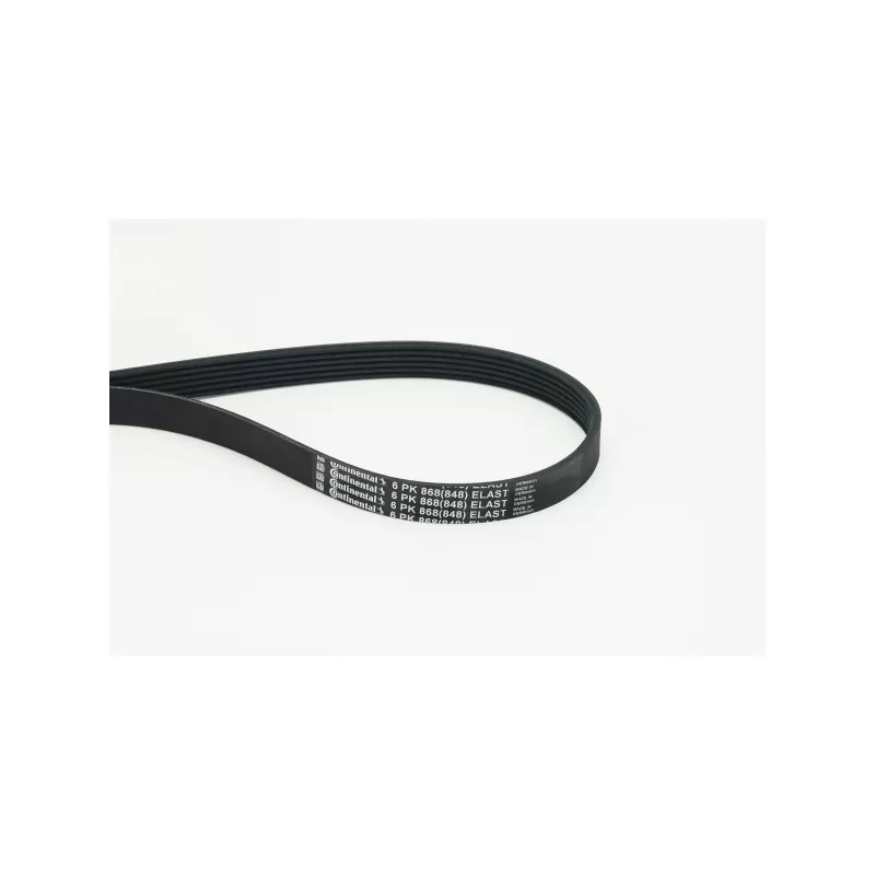 Courroie trapézoïdale à nervures CONTITECH 6PK868 ELAST
