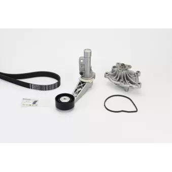 Pompe à eau+Jeu de courroie trapézoïdale à nervures CONTITECH 6PK905 EXTRA WP1
