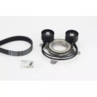 Jeu de courroies trapézoïdales à nervures CONTITECH 7PK1190 EXTRA K1