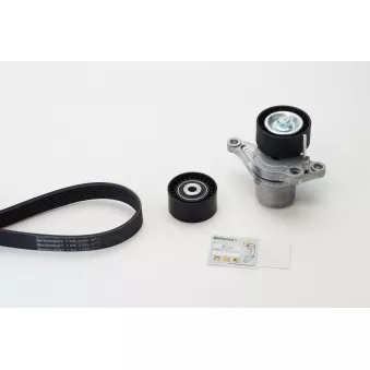Jeu de courroies trapézoïdales à nervures CONTITECH 7PK1705K1
