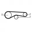 Kit de courroie crantée CONTITECH CT1239K2 - Visuel 2