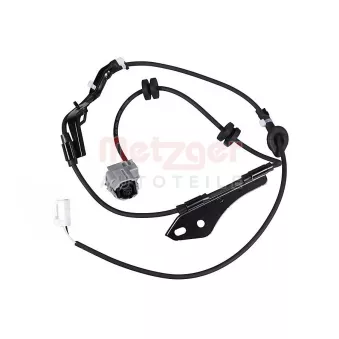 Capteur, vitesse de roue arrière droit METZGER 09001549