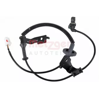 Capteur, vitesse de roue arrière droit METZGER 09001559