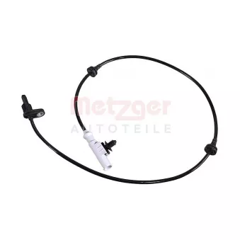 Capteur, vitesse de roue METZGER 09001567