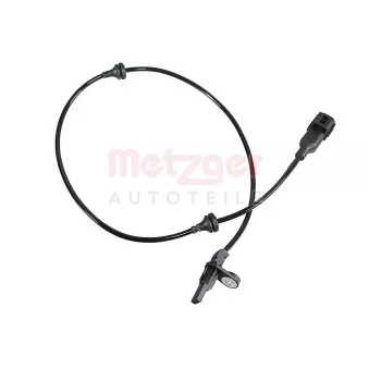 Capteur, vitesse de roue METZGER 09001568