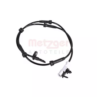 Capteur, vitesse de roue METZGER 09001572