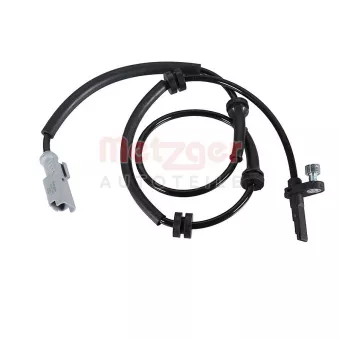 Capteur, vitesse de roue avant METZGER 09001589