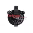 Pulseur d'air habitacle METZGER 0917770 - Visuel 2